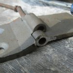 Дверная петля с пальцами