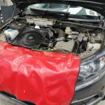 Лада Гранта с открытым копотом