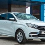 Lada X-ray white metallic