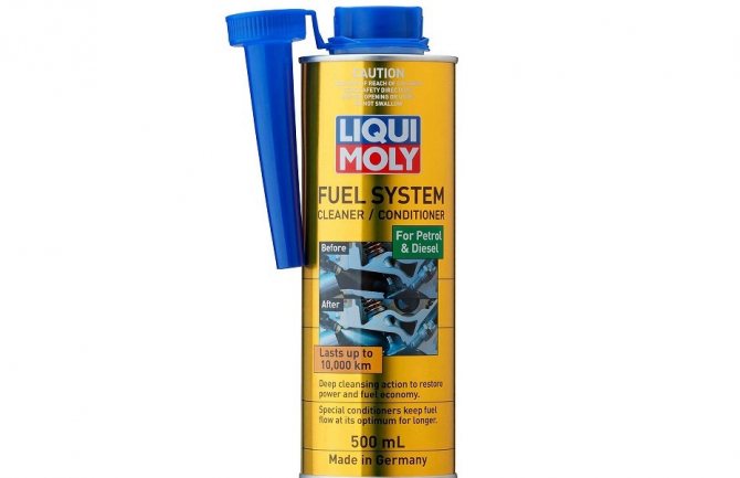 Лучшая промывка для инжектора LIQUI MOLY Fuel System Intensive Cleaner