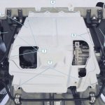 Средний щиток мотора в Гранте