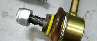 Стук стоек стабилизатора Лада Веста