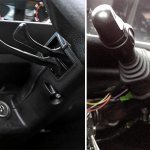 Установка подрулевых переключателей на Lada 4x4 от иномарки