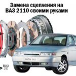 Замена сцепления ВАЗ 2110 своими руками