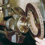 Замена тормозных дисков ВАЗ 2114